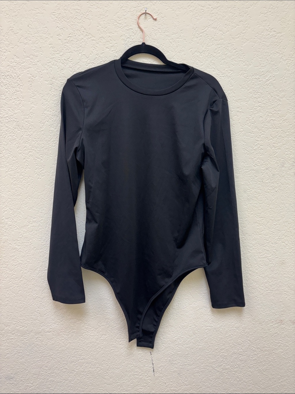 Long Sleeve Black Women's Bodysuit